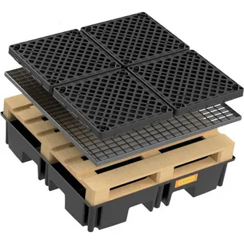 Olejová vana CEMO PE záchytná vana 220/4 - 120x120 cm, objem 220 litrů(11260)