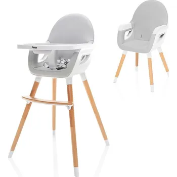 Jídelní židlička Recenze ZOPA Dolce 2 Dove Grey/White