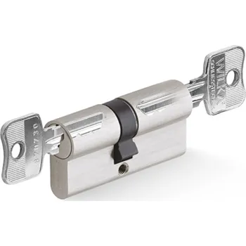 Vložka do dveří Wilka Bezpečnostní vložka třída RC3 včetně 3 klíčů - havarijní funkce Rozměr vložky (mm): 55 x	55