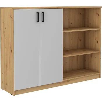 Komoda Komoda Malta 850 2F světle šedá/artisan, 160 x 117