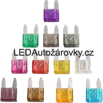 Autopojistky Nožové autopojistky mini 10A
