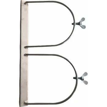 GCE Držák na 1 tlakovou lahev - nerezový