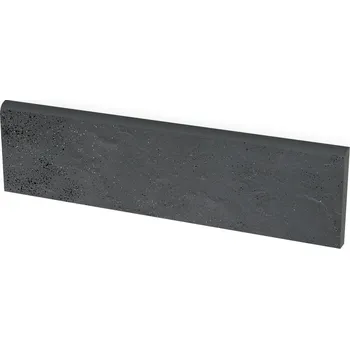 Dlažba Semir grafit cokol strukturalna - dlaždice sokl 30x8,1 šedá 118454