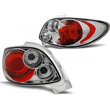 Zadní světlomet Tuning Tec Zadní světla PEUGEOT 206 CC 10.98- chromové