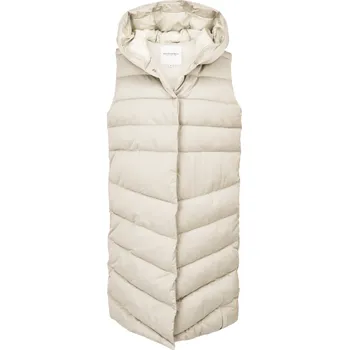 Dámská vesta Broadway dámská prošívaná vesta Aline krémová Velikost: L