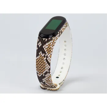 Příslušenství k fitness náramku Hadí kůže náhradní náramek Mi Band 3/4