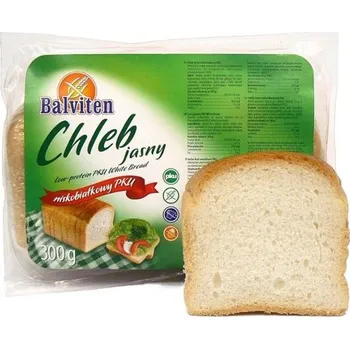 Pečivo Chléb PKU - světlý nízkobílkovinný PKU 300g Balviten