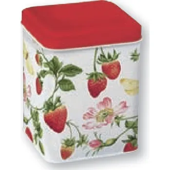 Dóza na potraviny Plechovka 7.5x10 cm SWEET STRAWBERRY, IHR ▪ Kč 170 ️ - Luxurytable.cz IHR