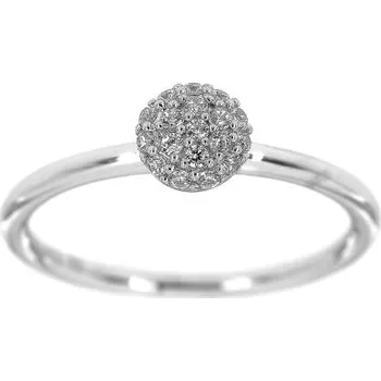 Prsten Zlatnictví U Kostela Dámský prsten se zirkony 412bz 56 3133-20648124