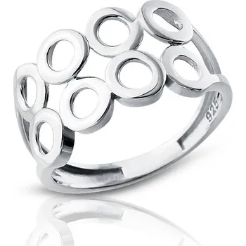 Prsten NUBIS® Stříbrný prsten - velikost 54 - NB-5513-54