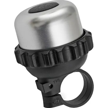 Zvonek na kolo Středně velký zvonek s otočným systémem cinkání.