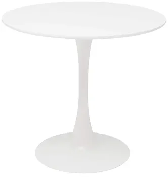 Jídelní stůl Tempo Kondela Reventon 80 cm bílý