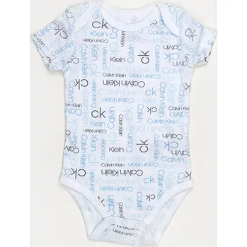 Kojenecká souprava Calvin Klein značkové bodýčko pro chlapečka Charlie 3 - 6 m