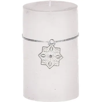 Svíčka Bílá zimní svíčka ( Svíčka bílé barvy)