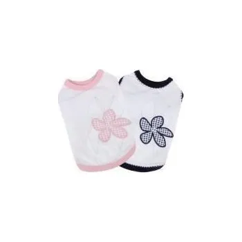 Obleček pro psa Puppia Geranium triko námořnická modrá varianta XL