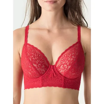 Podprsenka podprsenka polokorzetová nevyztužená E-G PrimaDonna Twist - I do scarlet 70F