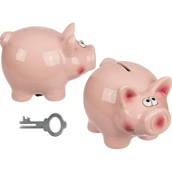 Pokladnička OOTB Pokladnička prasátko růžová