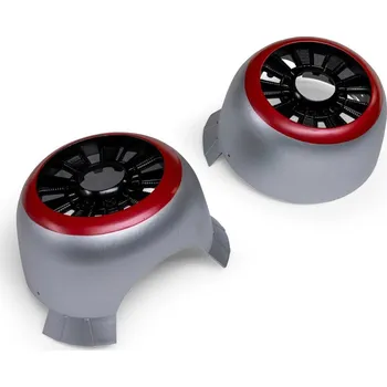 RC vybavení E-flite Beechcraft D18 1.5m: Kryty motorů