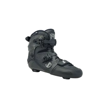 Kolečkové brusle FR SL (pouze boty) Velikost Bruslí: 47, Jednobarevné: Černá