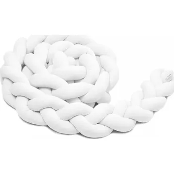 mantinel do postýlky T-tomi Pletený mantinel 360 cm White