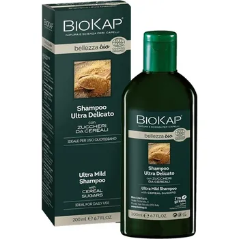 Šampon BIOKAP Bellezza BIO Shampoo Ultra Delicato Ultra jemný šampon s certifikátem 200ml