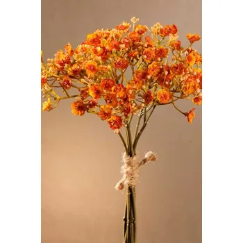 umělá květina Paramit DRY GYPSO Aranžovací květina oranžová 30 cm