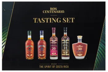 Centenario Rum Tasting degustační set 5x 50 ml