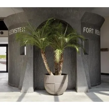 Květináč Atelier Vierkant květináč UO Velikost: UO80, Barva: Black