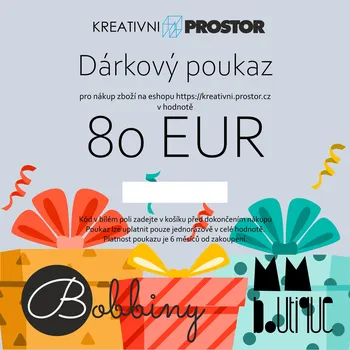 Dárkový potravinový koš Dárkový poukaz na 80 EUR