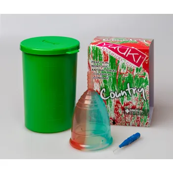 Menstruační kalíšek Yuuki Menstruační kalíšek COUNTRY Viva Velikost: menší (vhodný pro ženy před porodem)