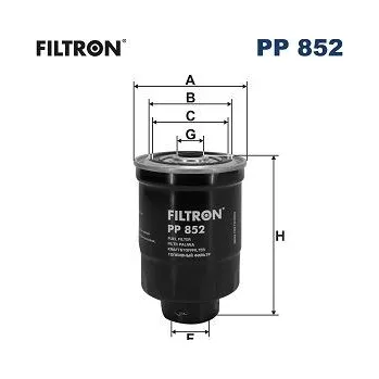 Autodíl Palivový filtr FILTRON PP 852