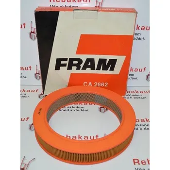 Vzduchový filtr Vzduchový filtr AUDI 100 C1 C2 , 80 , SUPER 90 (AUDI 059129620 AUDI 89214606200 FRAM CA2662)