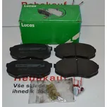 Přední brzdové destičky MAZDA 929 - MITSUBISHI GALANT SAPPORO STARION (LUCAS GDB1026 MAZDA HE213328ZB MAZDA HE213328Z MAZDA HE213328ZA)