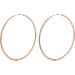 Olivie Stříbrné 5cm KRUHY ROSE 7091 Ag 925; ≤4,9 g.