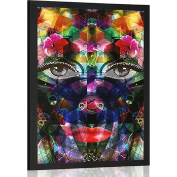 Plakát Dovido Plakát abstraktní ženská tvář