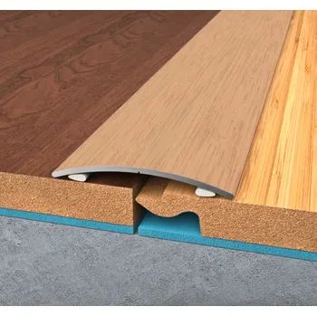 přechodová lišta BOHEMIA PROFIL Samolepící přechodový profil 40/1, 270 cm - dřevěná dýha - HEVEA