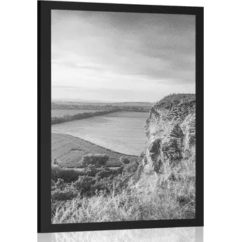 Plakát Dovido Plakát starý kostel v Nitře v černobílém provedení