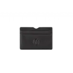 Vasky Tom Black - kožený vizitkovník černý - Dárek pro ženu i muže | česká výroba ze Zlína One size EU