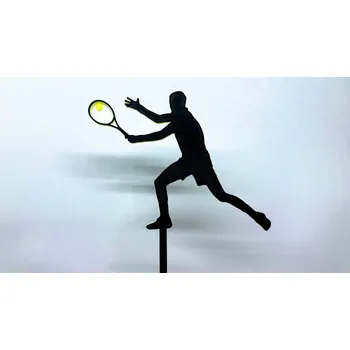 Dortová svíčka Zápich - Tenista / Tenistka (možnost jména, věku)