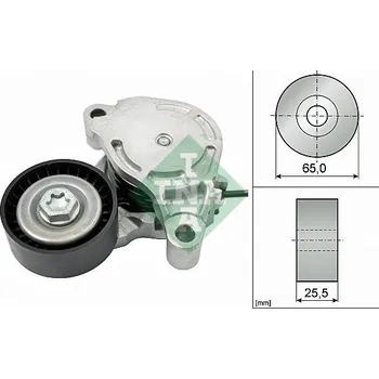 Napínák, žebrovaný klínový řemen Schaeffler INA 534 0571 10
