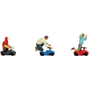 Modelová železnice NOCH H0 Závod v Bobby Car natřená