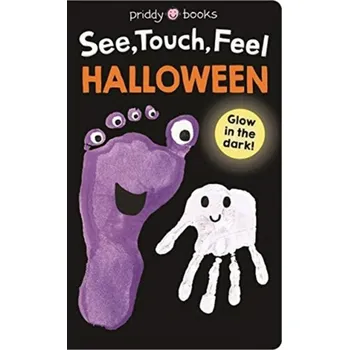První čtění See Touch Feel: Halloween - PRIDDY BOOKS