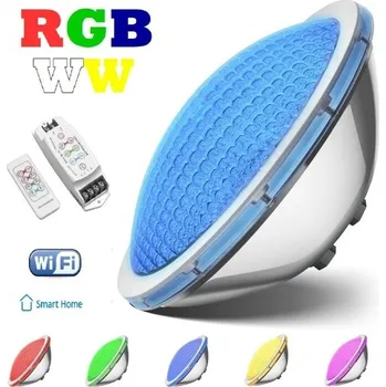 Bazénové osvětlení LED světlo do bazénu LED-STAR PAR56 30W, 12V, 1430 lm, RGBWW barevné, WiFi, externí, pro fóliové, prefabrikované a betonové bazény