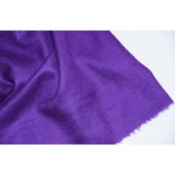 Šála Kašmírová šála Exclusiv fialová