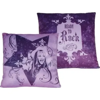 Autopolštář Hannah Montana polštářek plyšový 30x30