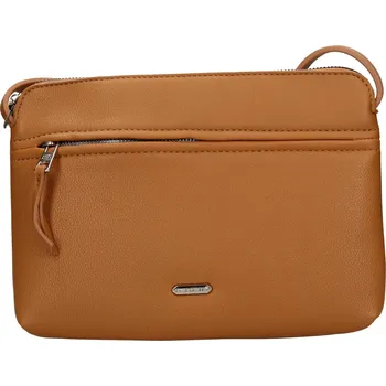 Kabelka Dámská crossbody kabelka David Jones Gnela - koňak