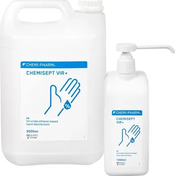 Dezinfekce Chemi-Pharm CHEMISEPT VIR+ alkoholová dezinfekce na ruce Objem: 500 ml