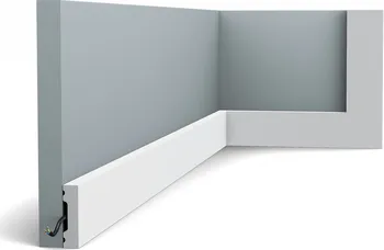 soklová lišta Orac Decor SX162 10 x 40 x 2000 mm bílá