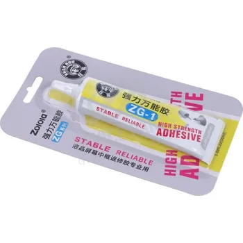 Průmyslové lepidlo ZG-2 50ml víceúčelové gelové průmyslové lepidlo černé