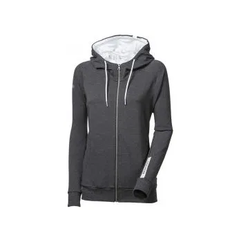 Dámská mikina Progress ANGELA antracit melír M; Černá mikina + DÁREK DLE VÝBĚRU!